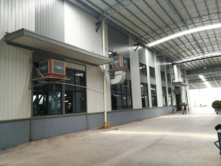 模具廠(chǎng)房通風(fēng)降溫工程